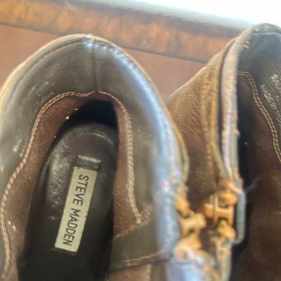 Brown tassel booties - Picture 8 of 12